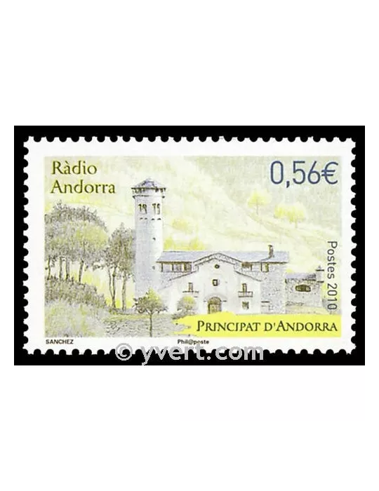 n° 695 - Timbre Andorre Poste