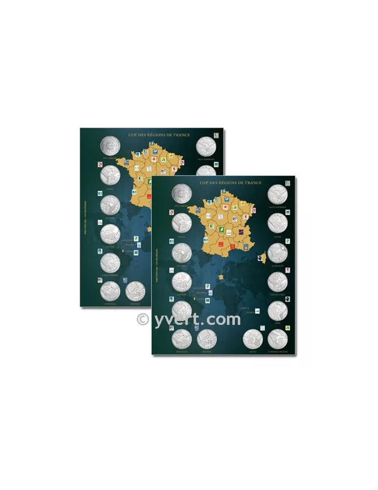 Recharges 10€ DES REGIONS - 2010