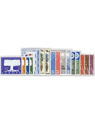 1957** - Année complète neuf EUROPA 2