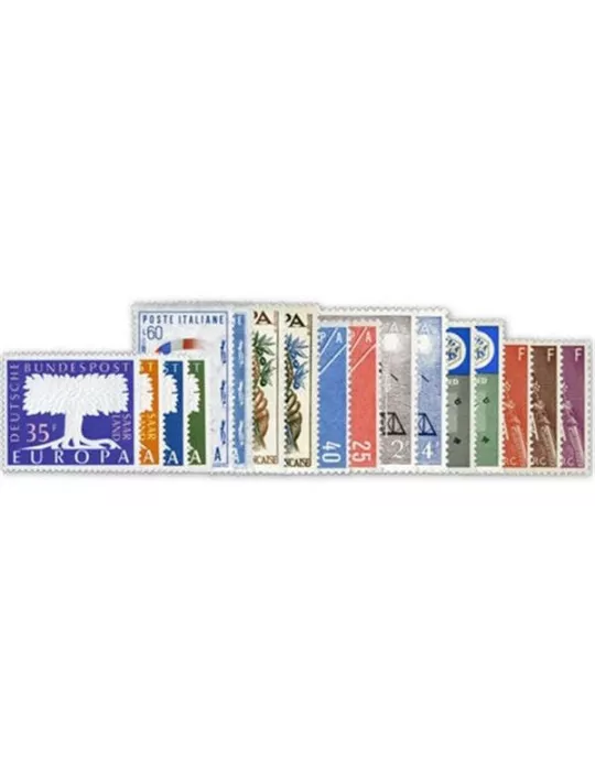 1957** - Année complète neuf EUROPA