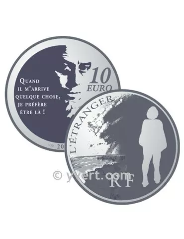 10 EUROS ARGENT - FRANCE - L´ETRANGER