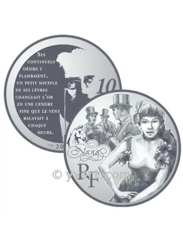10 EUROS ARGENT - FRANCE - NANA