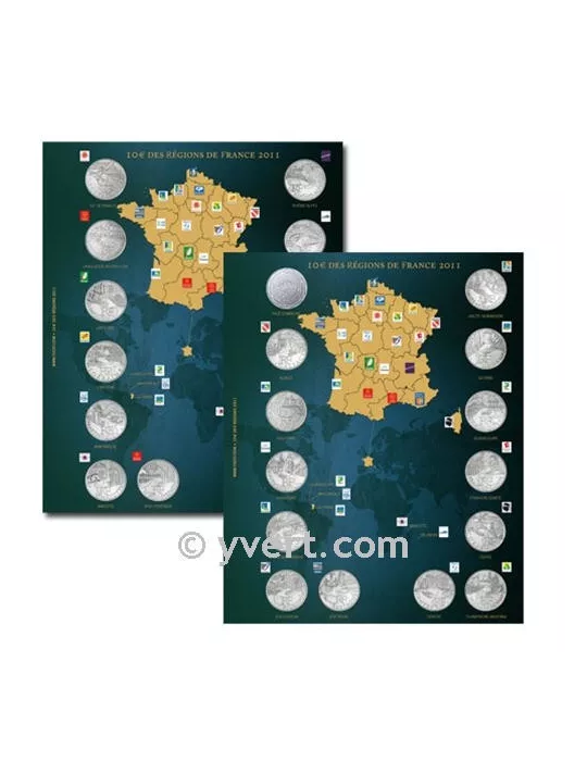 Recharges 10€ DES REGIONS - 2011