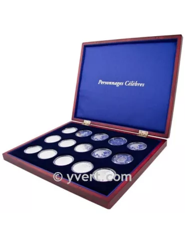COFFRET NUMISMATIQUE - PERSONNAGES CELEBRES