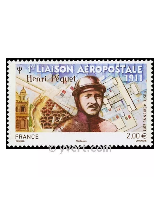 n° 74 - Timbre France Poste aérienne