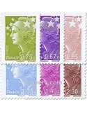 n° 486/491 - Timbre France Autoadhésifs