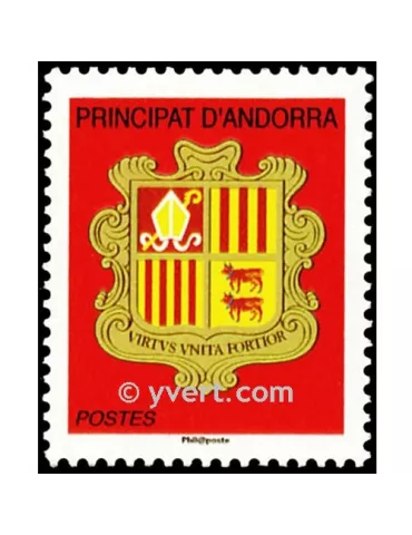 n° 701 - Timbre Andorre Poste