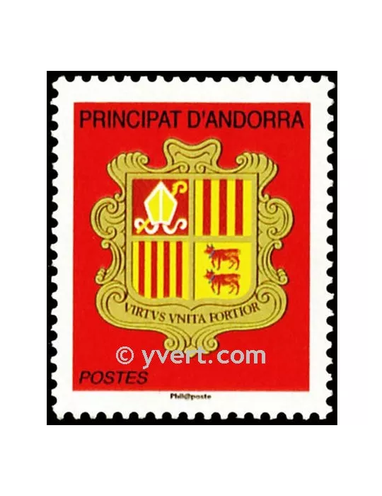 n° 701 - Timbre Andorre Poste
