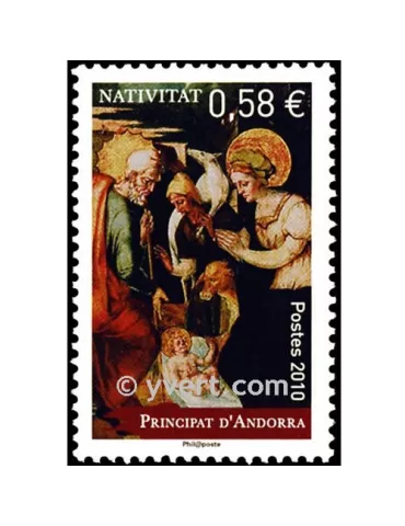 n° 703 - Timbre Andorre Poste
