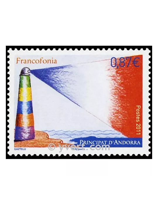 n° 705 - Timbre Andorre Poste