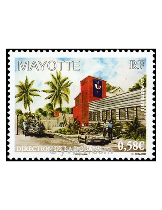 n° 239 - Timbre Mayotte Poste
