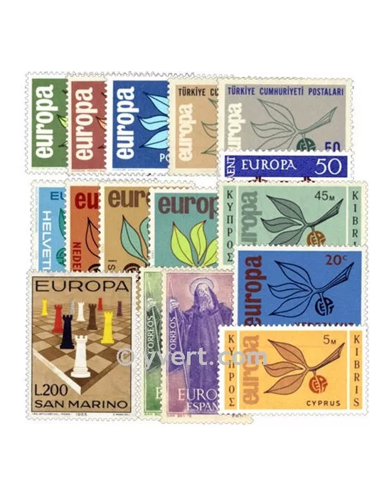 1965** - Année complète neuf EUROPA