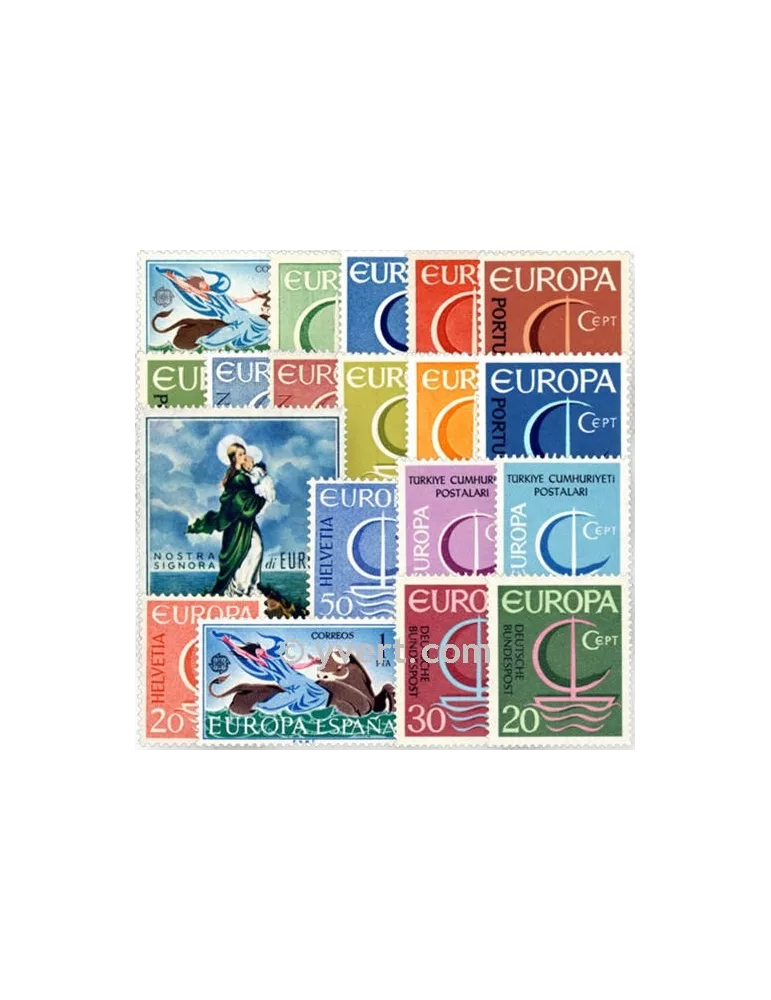 1966** - Année complète neuf EUROPA