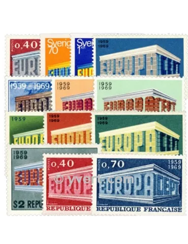 1969** - Année complète neuf EUROPA