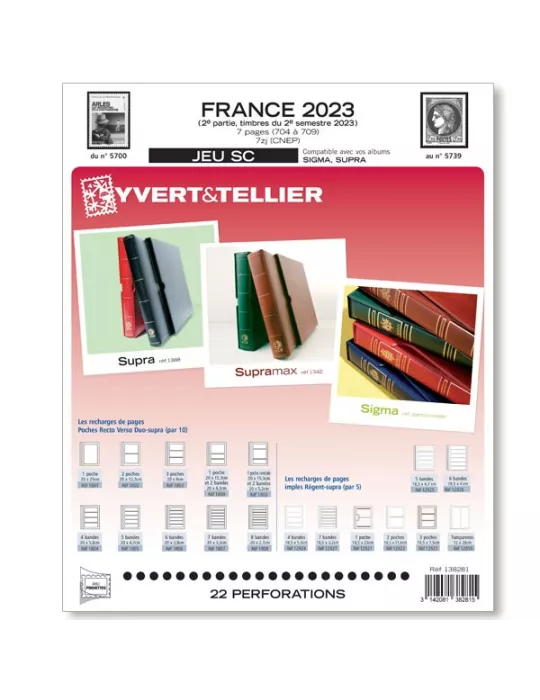 FRANCE SC : 2023 - 2E SEMESTRE (JEUX AVEC POCHETTES)