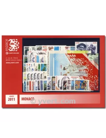n° 2757/2808 - Timbre Monaco Année complète (2011)