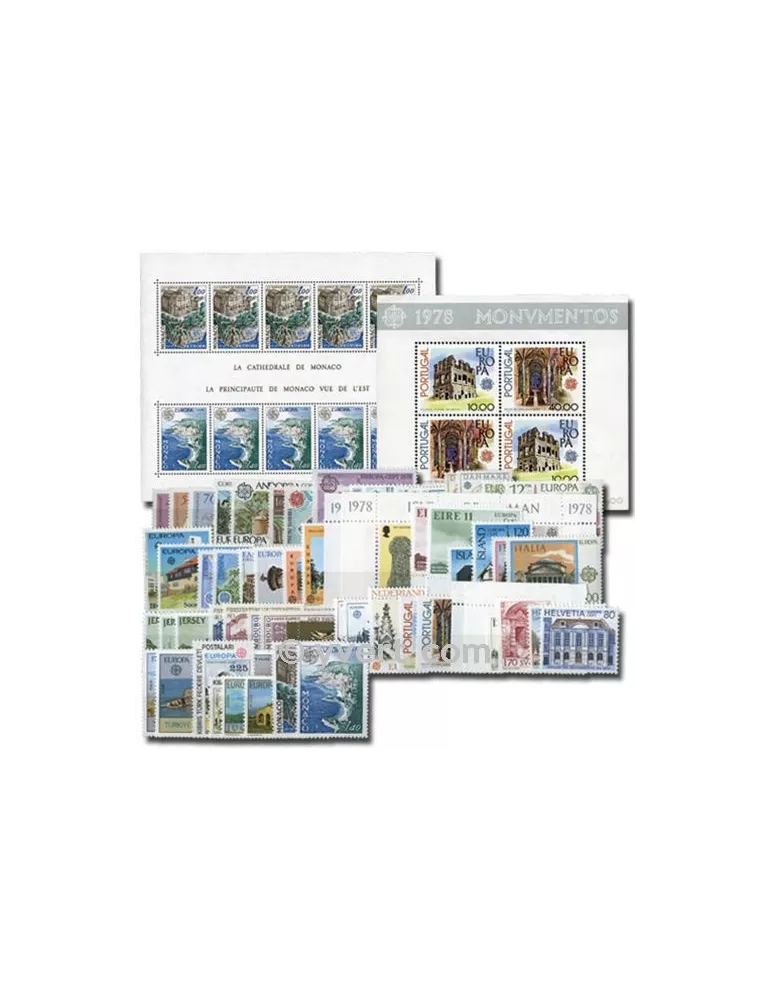 1978** - Année complète neuf EUROPA