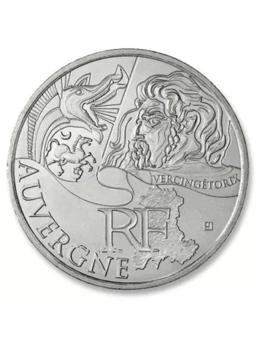10€ DES REGIONS - Auvergne - 2012