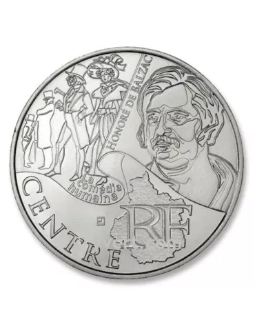 10€ DES REGIONS - Centre - 2012
