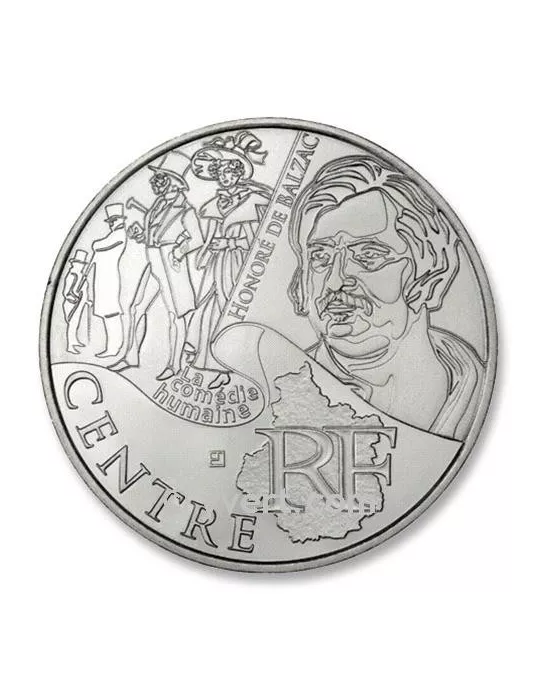 10€ DES REGIONS - Centre - 2012