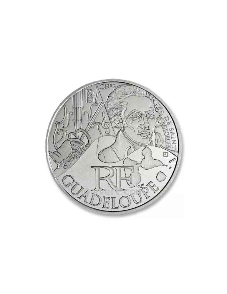 10€ DES REGIONS - Guadeloupe - 2012