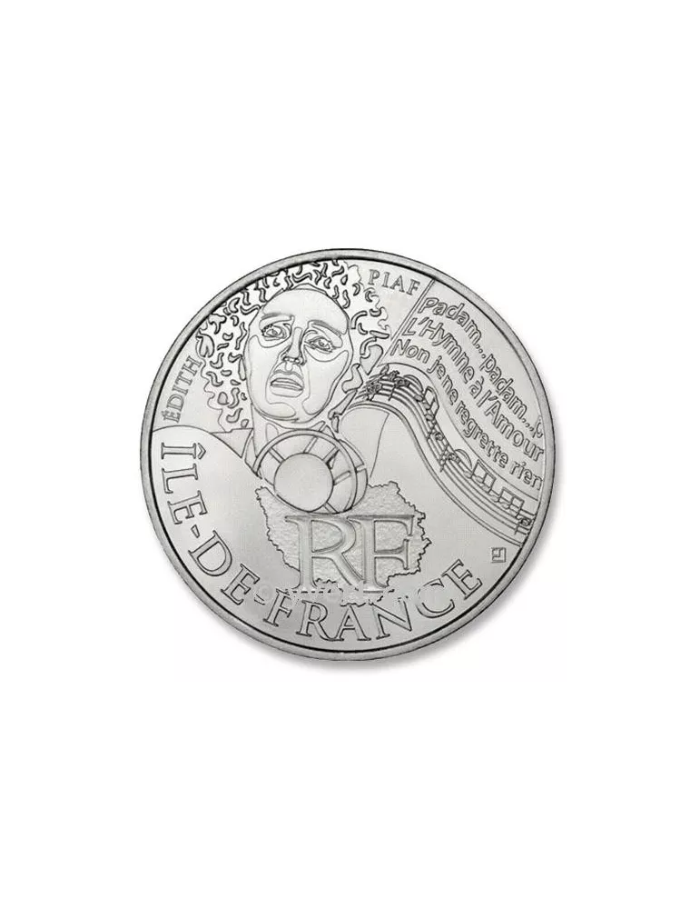 10€ DES REGIONS - Ile de france - 2012