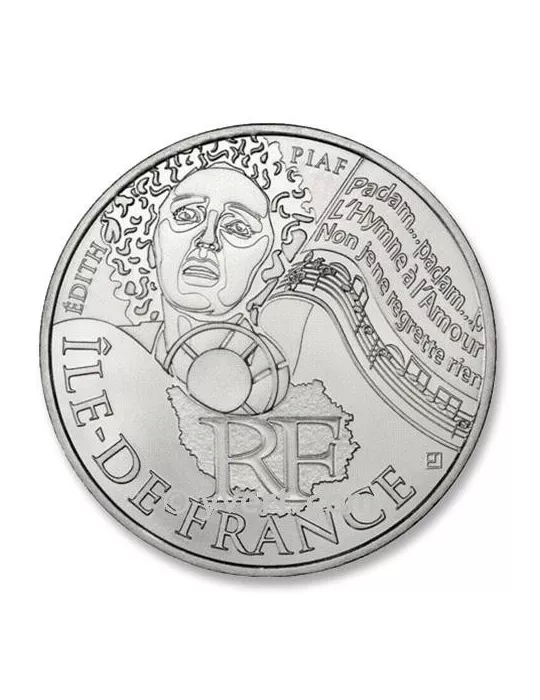 10€ DES REGIONS - Ile de france - 2012