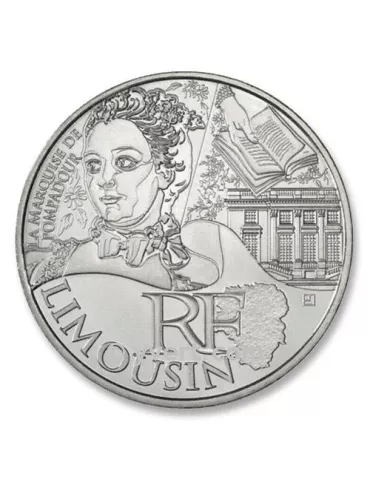 10€ DES REGIONS - Limousin - 2012