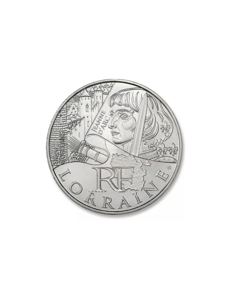 10€ DES REGIONS - Lorraine - 2012