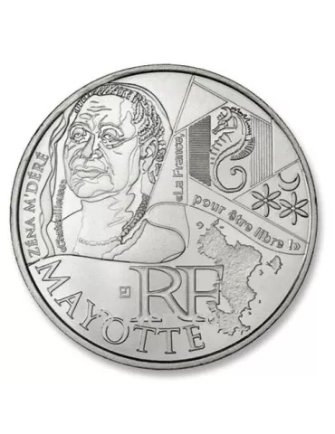 10€ DES REGIONS - Mayotte - 2012