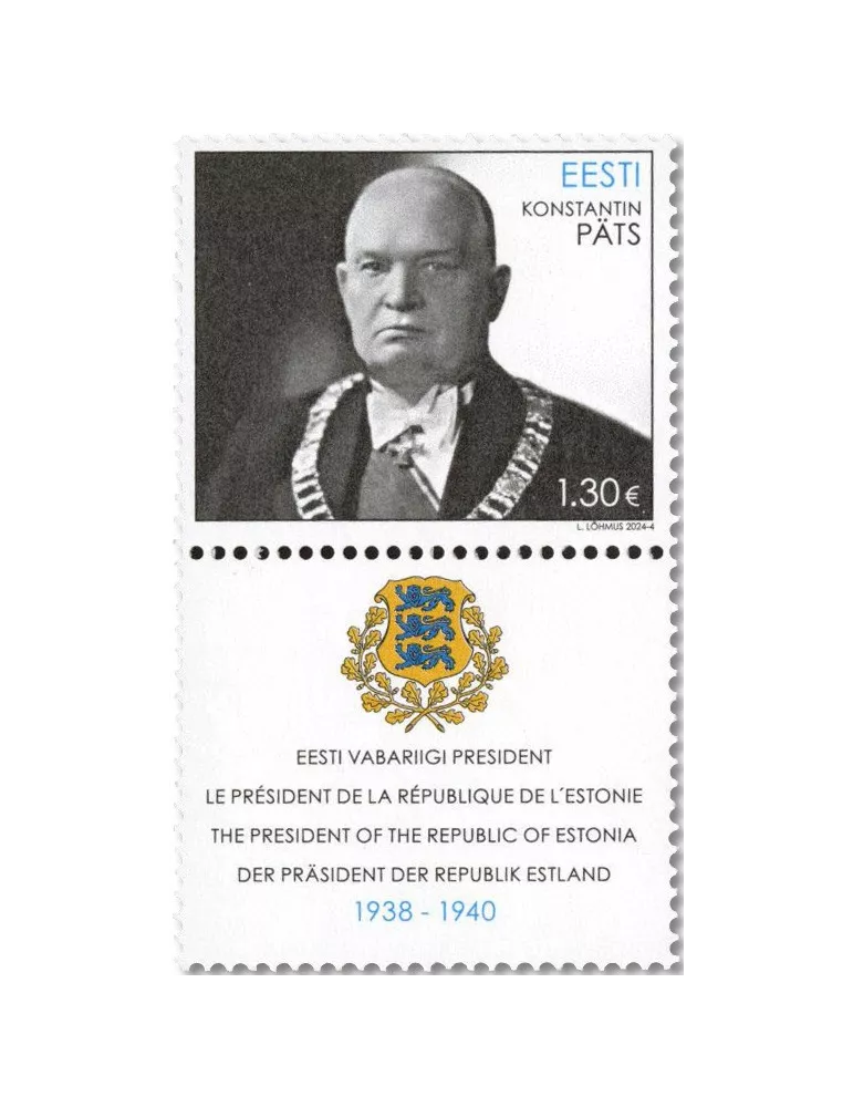 n° 1006 - Timbre ESTONIE Poste