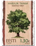 n° 1007 - Timbre ESTONIE Poste