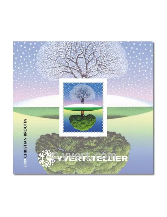 n° 2 - Timbre France Bloc Yvert et Tellier (BROUTIN)