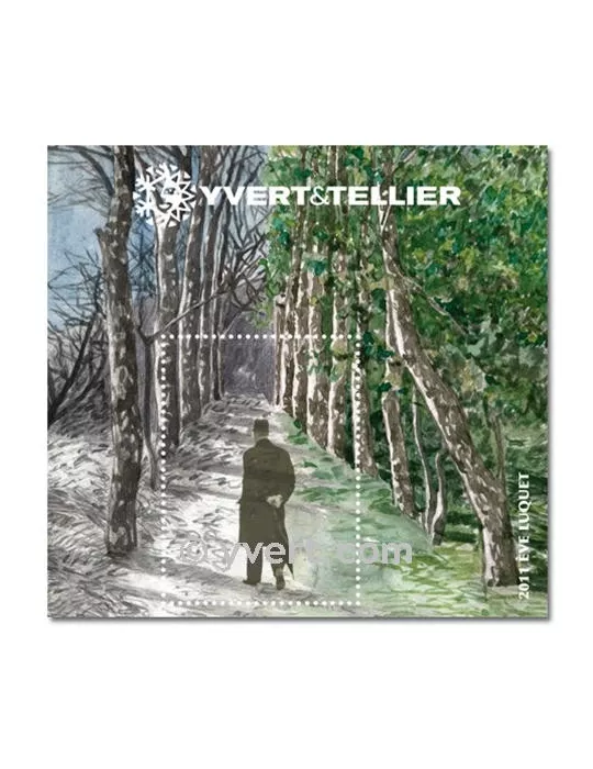 n° 4 - Timbre France Bloc Yvert et Tellier (LUQUET)