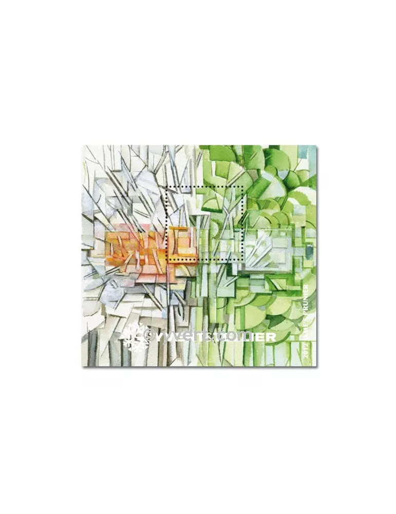 n° 5 - Timbre France Bloc Yvert et Tellier (PRUNIER)