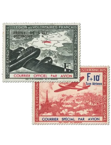 n° 4/5 - Timbre France LVF