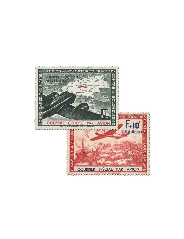 n° 4/5 - Timbre France LVF