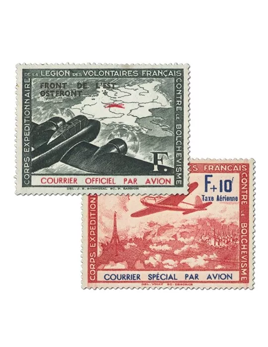 n° 4/5 - Timbre France LVF