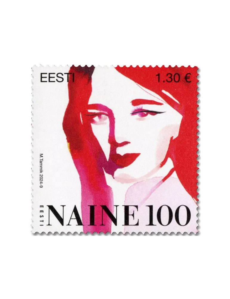 n° 1008 - Timbre ESTONIE Poste