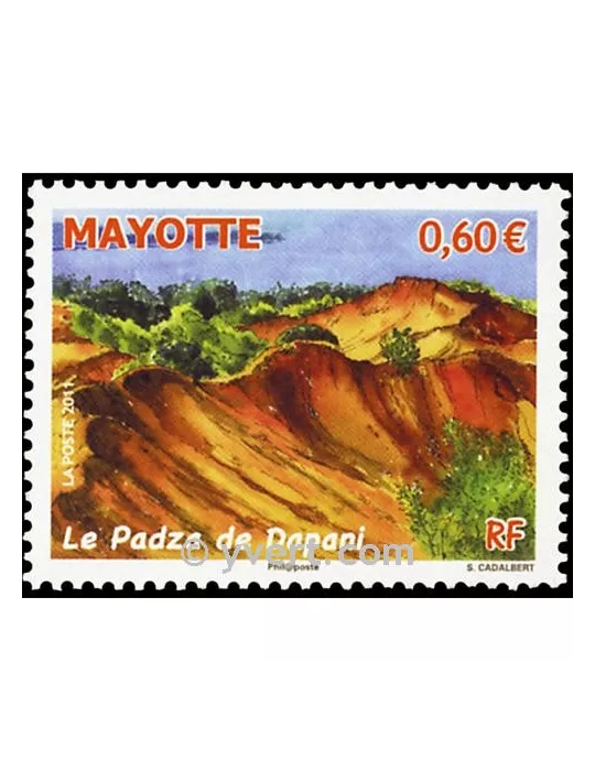 n° 262 - Timbre Mayotte Poste