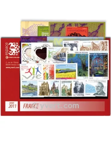 n° 4528/4630 - Timbre France Année complète (2011)