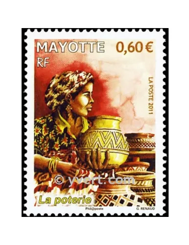 n° 260 - Timbre Mayotte Poste