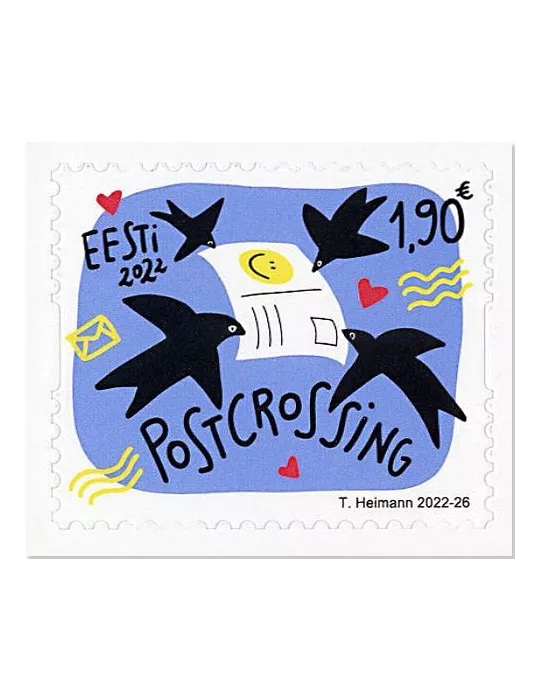 n° 968 - Timbre ESTONIE Poste