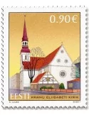 n° 973 - Timbre ESTONIE Poste