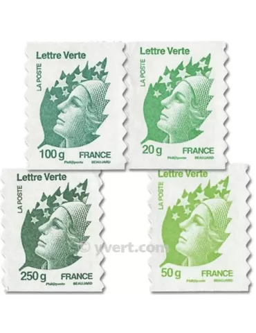 n° 604/607 - Timbre France Autoadhésifs