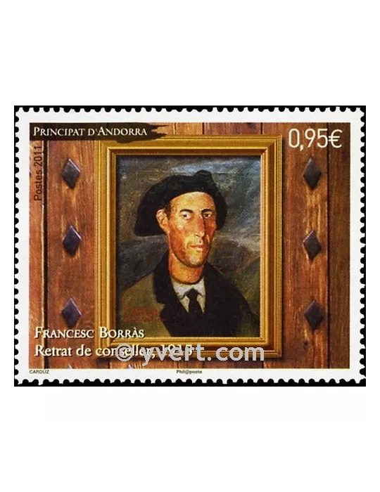 n° 708 - Timbre Andorre Poste