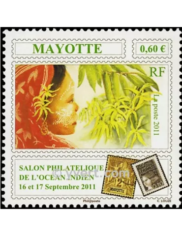 n° 258 - Timbre Mayotte Poste