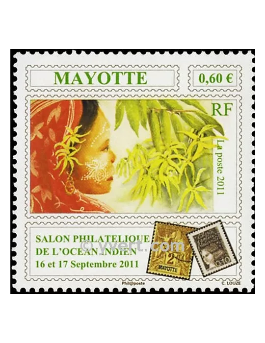 n° 258 - Timbre Mayotte Poste