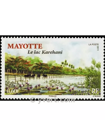n° 254 - Timbre Mayotte Poste