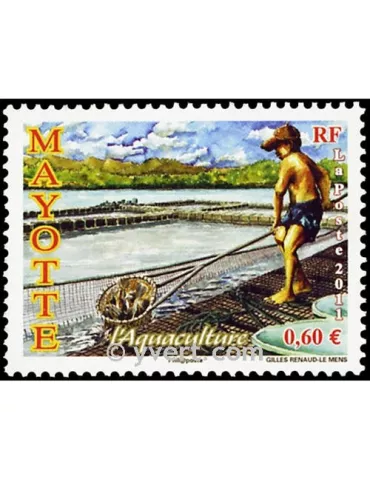 n° 261 - Timbre Mayotte Poste